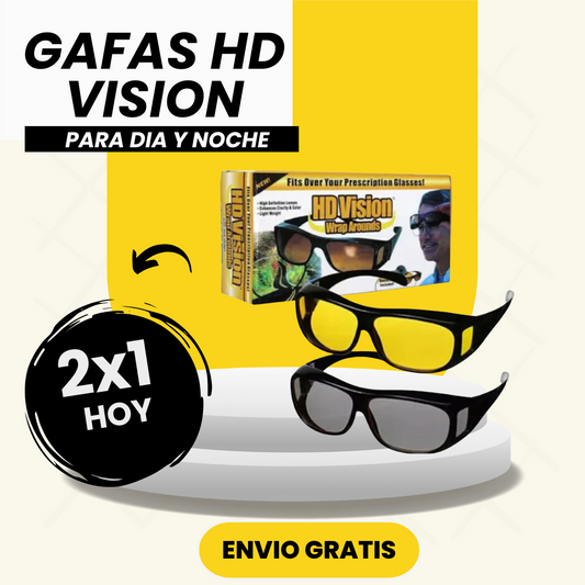 Gafas HD Para Conducir de DIA y NOCHE 2x1