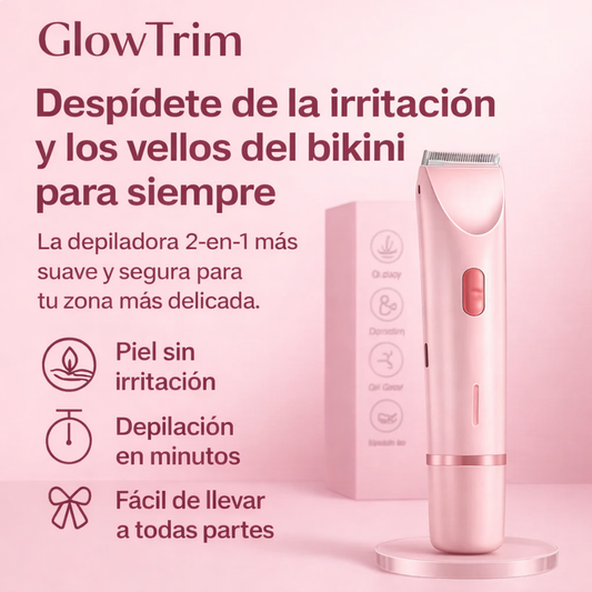 GlowTrim  – Recortador de bikini y cuerpo 2 en 1