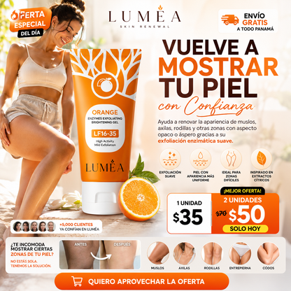 GEL EXFOLIANTE ENZIMÁTICO DE NARANJA