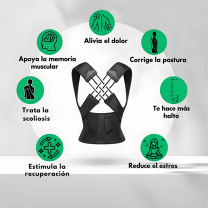PosturaPro™ | Corrige la postura y alivia el dolor de espalda.
