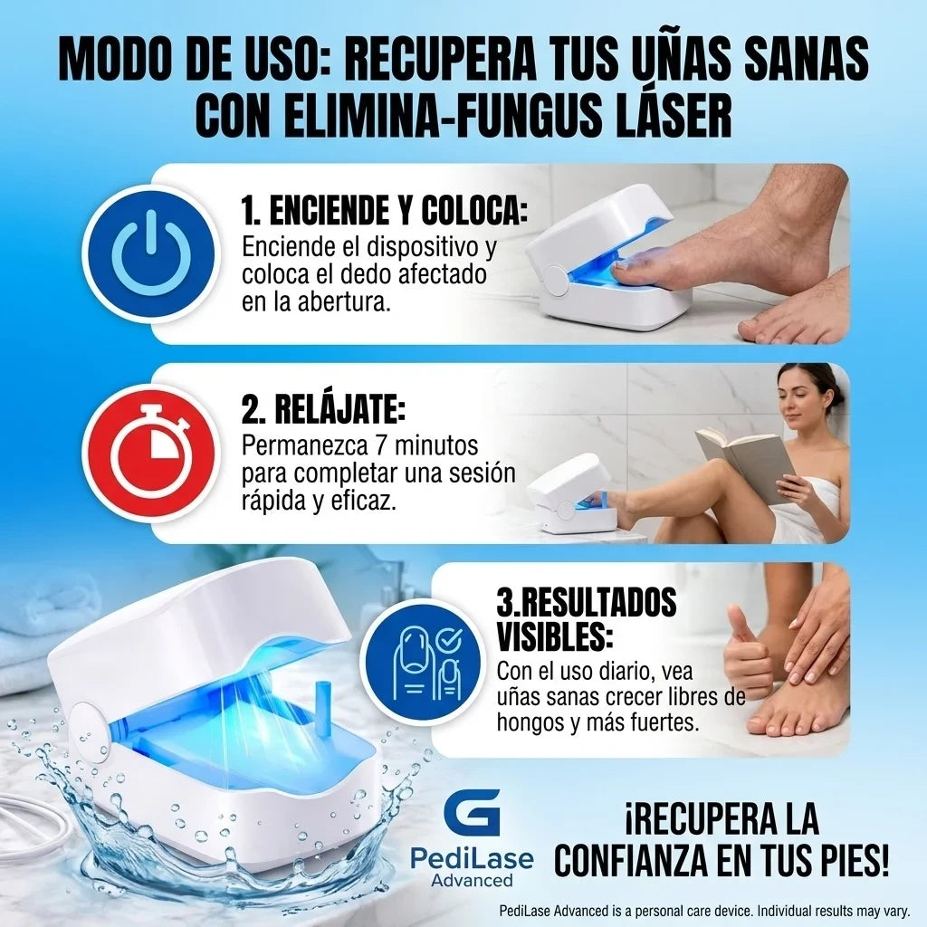 Youcare®|Láser elimina hongos